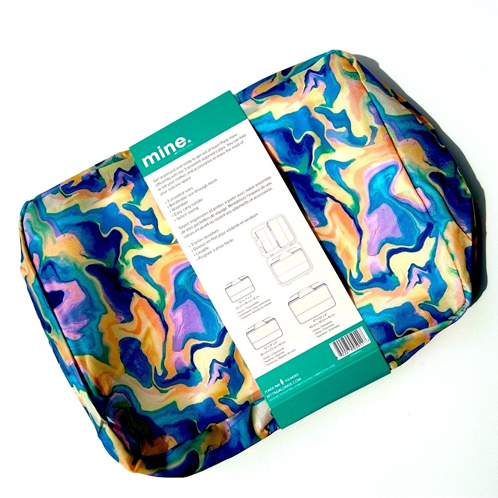 NWT- Marble Packing Pods Blue - 3 piece Set - MyTagalongs - Picture 2 of 5